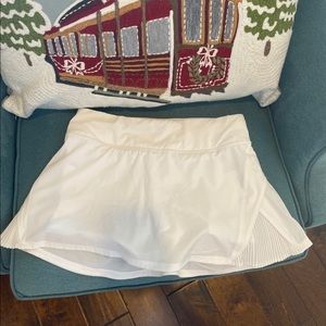 Lululemon white skirt